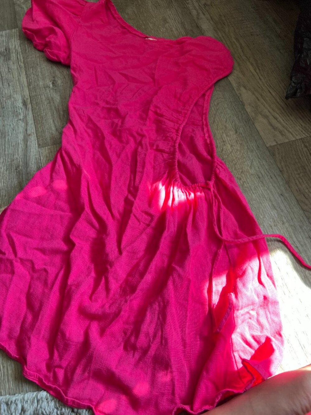 Hello Molly‎ cut out hot pink dress size 4